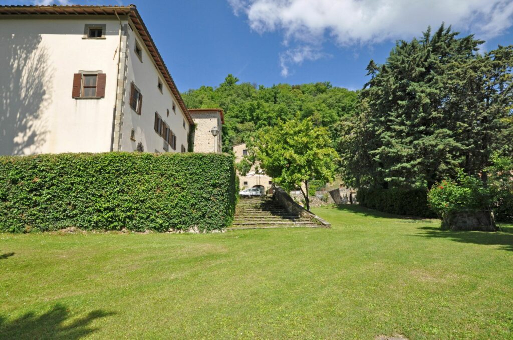 pension in Florence in de stad